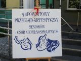 VII Powiatowy Przegląd Twórczości Artystycznej Seniorów i Osób Niepełnosprawnych