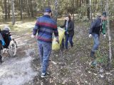 Sprzątanie lasu w Balach dn. 24 września 2019r.