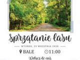 Sprzątanie lasu 2020