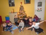 Ubieranie choinki w Świetlicy