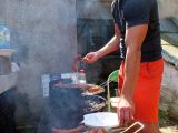 Wspólny grill na rozpoczęcie wakacji.