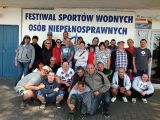 WTZ Siedlce na XIV Festiwalu Sportów Wodnych Osób Niepełnosprawnych w Giżycku.